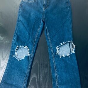 Free People Classic Denim Jeans Size 28 R